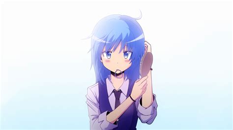 assassination classroom blue hair.